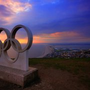Olympic Rings on Coast