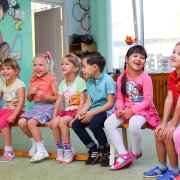 kids in kindergarten