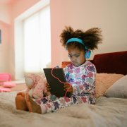 Girl on iPad- AA