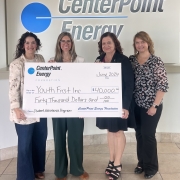 Center Point Energy Foundation Check Presentation Cropped – June 2026